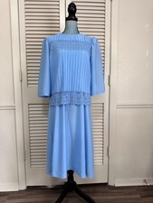 Vintage Sandi Dee 1980's Blue