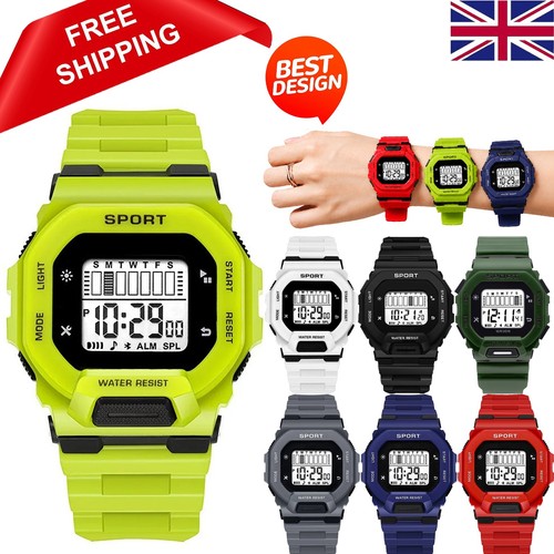 Men digital sports watch - men's,