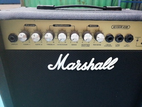 Marshall guitar amplifier g15r - guitar,