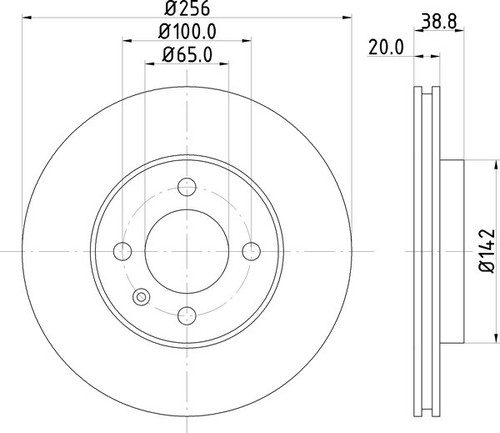 Mintex discs front fits vw - fits,