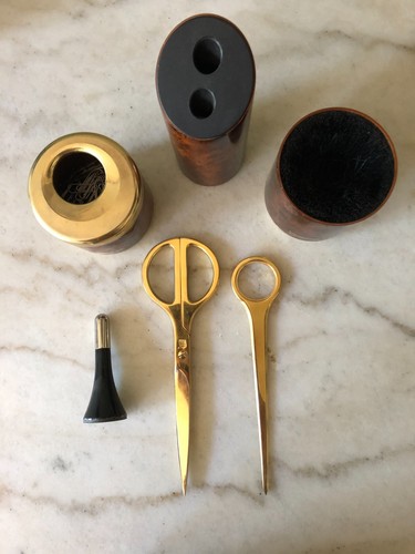 Vintage desk set 22ct - set,