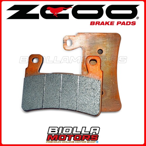 N004 exc front brake pads - pads, zcoo