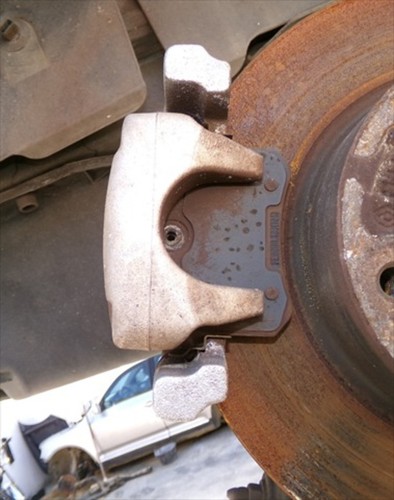 Right rear brake caliper - rear,