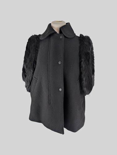 Mulberry black 100 wool short - 100%,