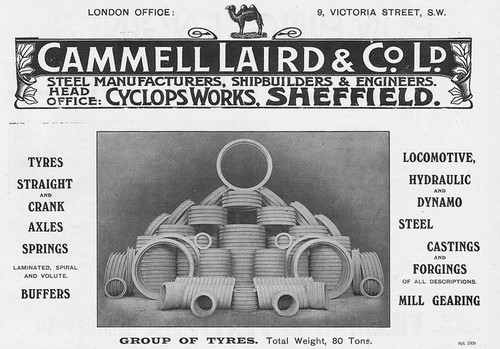 Cammell laird co sheffield - cammell, &
