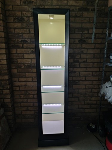 Black solid wood - wood, display