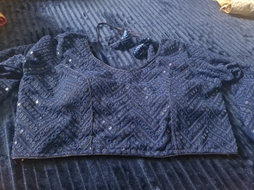 Indian saree navy - indian,