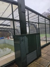 Pool enclosure heater