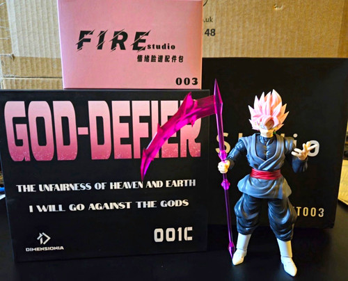 Goku black action figure - goku,
