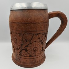 Vintage hand-carved wooden