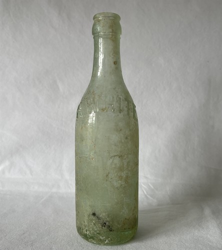 Antique vintage glass bottle - /,