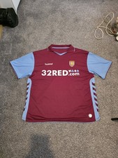 Aston Villa Shirt Mens 3XL
