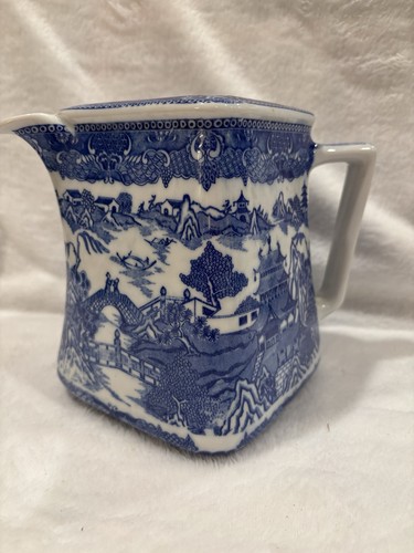 Blue willow 6cup teapot no - willow,