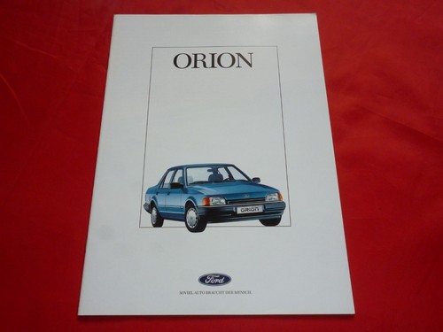 1987 ford orion ghia - 1987,