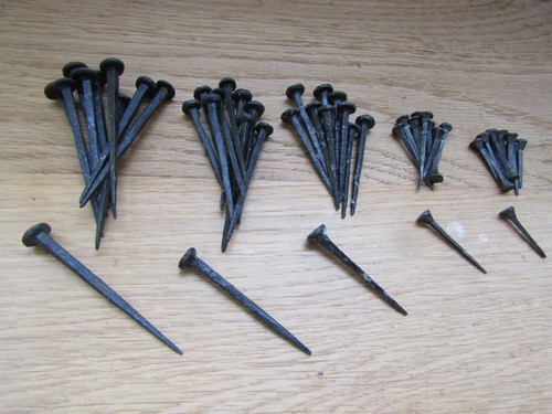 Pack hand forged nails - of,