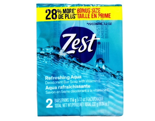 Zest soap refreshing aqua bath - zest,