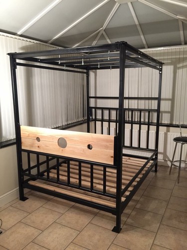 Poster bed king size - 4,