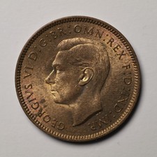 1939 Farthing George VI Wren