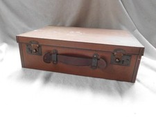 VICTORY V GUMS & LOZENGES NELSON LANCS ~ ANTIQUE METAL TIN BRIEFCASE