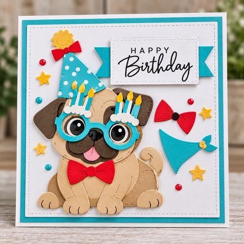 Spellbinders cats and pugs - spellbinders,