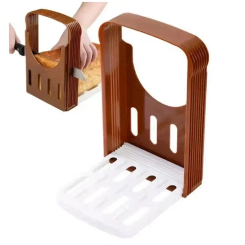 Adjustable bread loaf slicer - bread,
