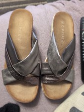 Cipriata Ladies Slip On Wedge Mules NWOT