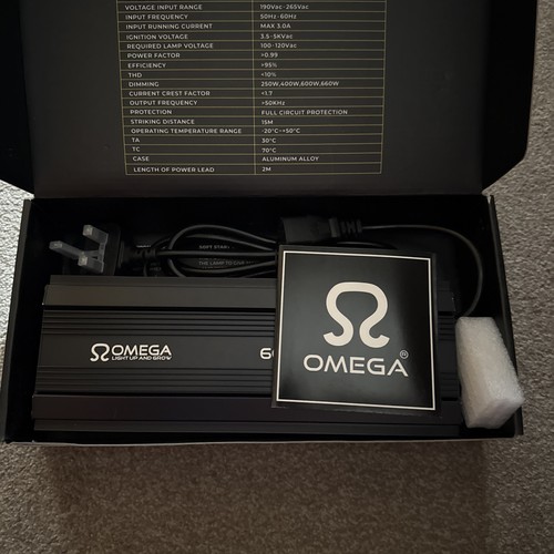 Omega black 600w digital - 600w,