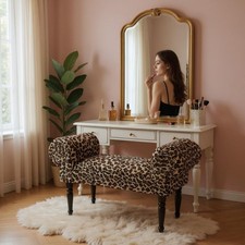 Leopard window seat bed - window,