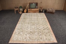 Vintage Turkish Rug, 6,1x10 ft