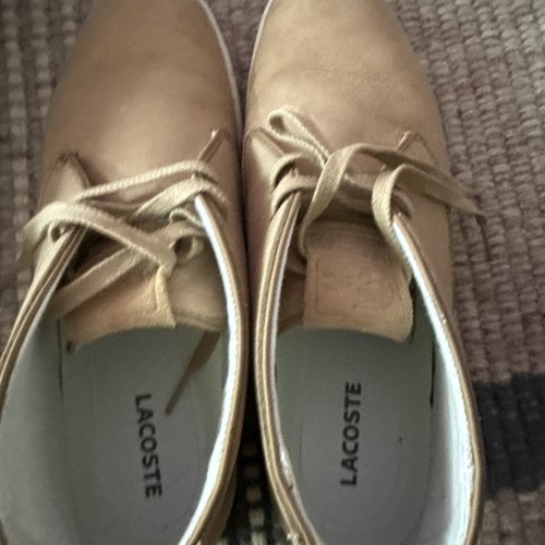 Lacoste arona chukka boots - lacoste, vgc