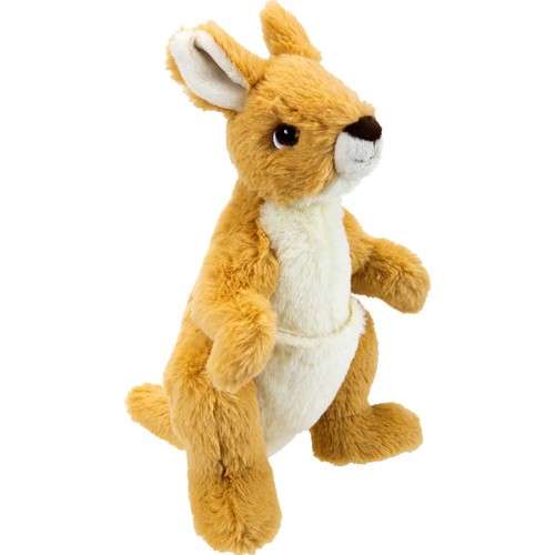 Kangaroo soft toy eco plush - kangaroo,