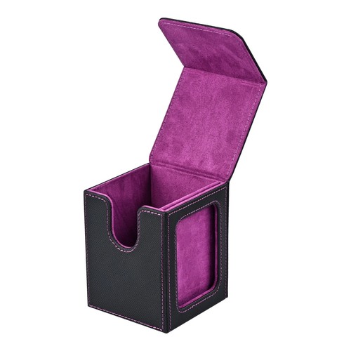 Leather card deck - leather, magnetic