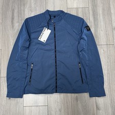 BELSTAFF ADVANCER LIGHTWEIGHT JACKET  BLUE IT 52 UK 42 XL RRP £366