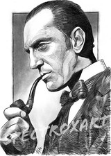 SHERLOCK HOLMES ORIGINAL ART by Spectroxart