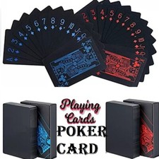 Playing Cards Waterproof Plastic Deck of PVC Poker Card Creative Party Game Gift