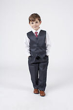Boys Suits 4 Piece Waistcoat