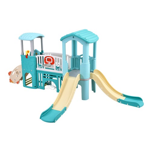 Castle kids double slide - castle,