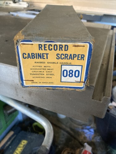 Record cabinet scraper - cabinet, 080