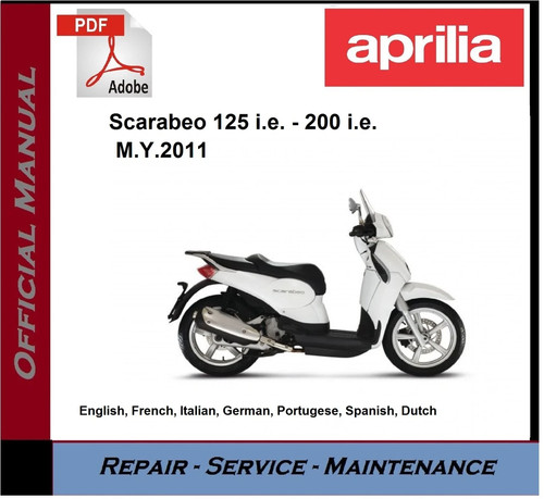 Aprilia scarabeo 125 200 - scarabeo,