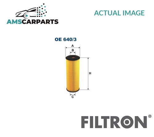 Engine oil filter - filter, oe640/3