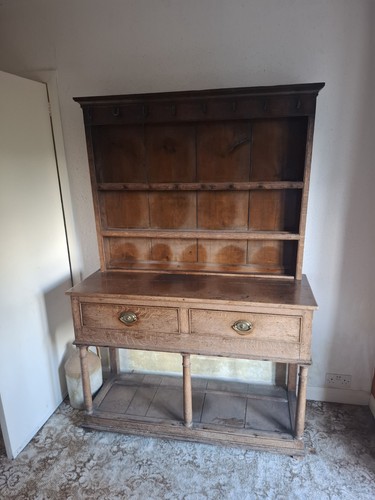 Antique solid oak wood - antique,