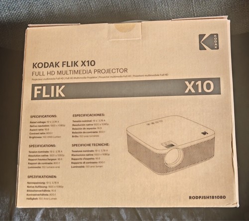 Kodak flik x10 full - kodak, hd