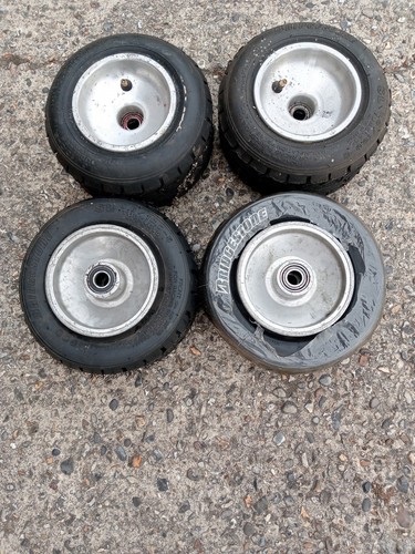 Kart wheels tyres set - tyres,