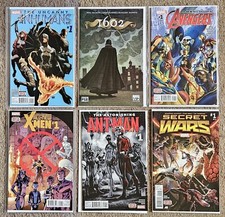 MARVEL # 1 GRAB BAG.  MIXED LOT OF 6 NO 1s.  X-MEN  AVENGERS  INHUMANS  ANT-MAN