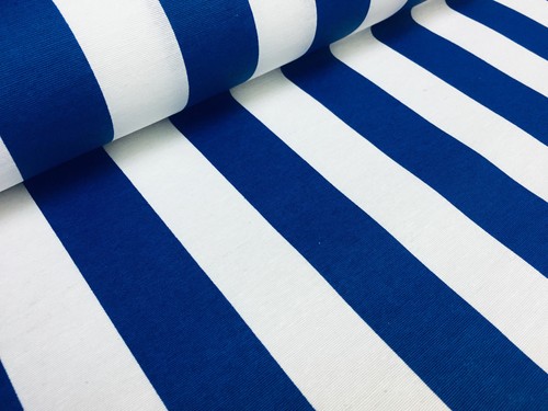 Blue white stripe - blue,