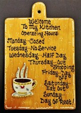 COFFEE CUP Kitchen Operating