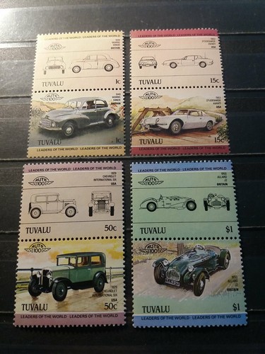 Tuvalu stamps 1984 - tuvalu,