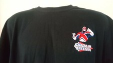 SUPERHERO CAPTAIN BRITAIN T-SHIRT