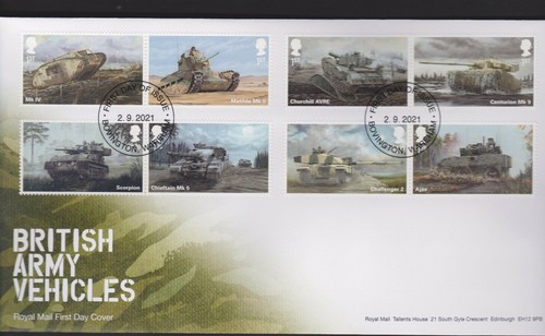 2021 fdc british army - -british,