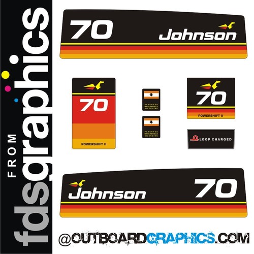 Johnson 70hp outboard engine